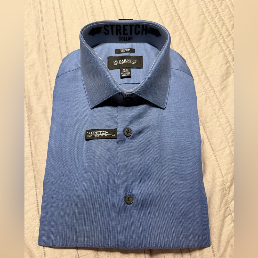 Men’s NWT Kenneth Cole Dress Shirt